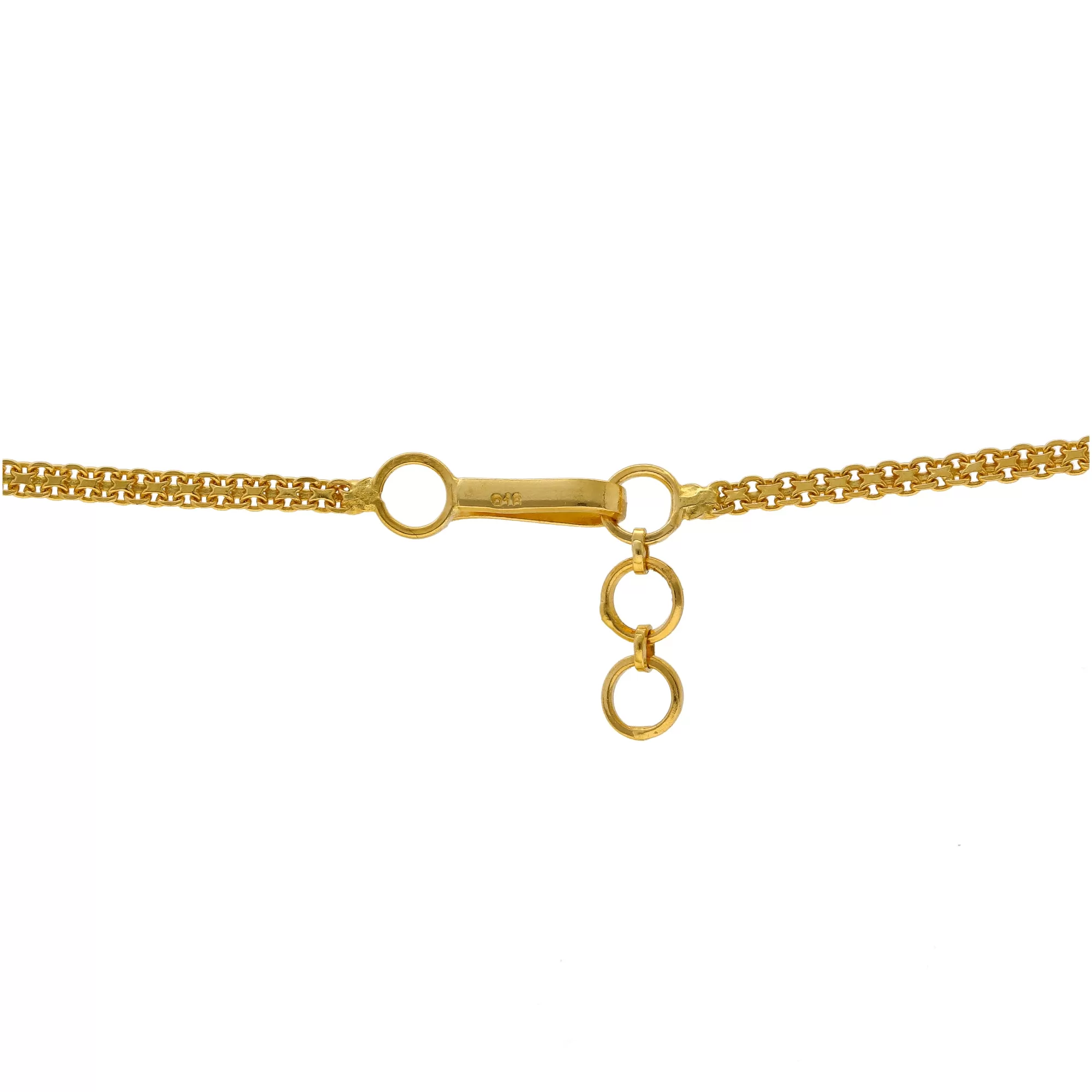 22K Yellow Gold Necklace Set (49.6gm)