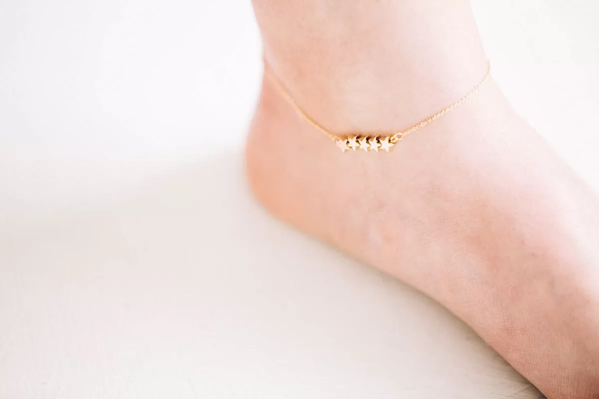 5 Star Anklet-A