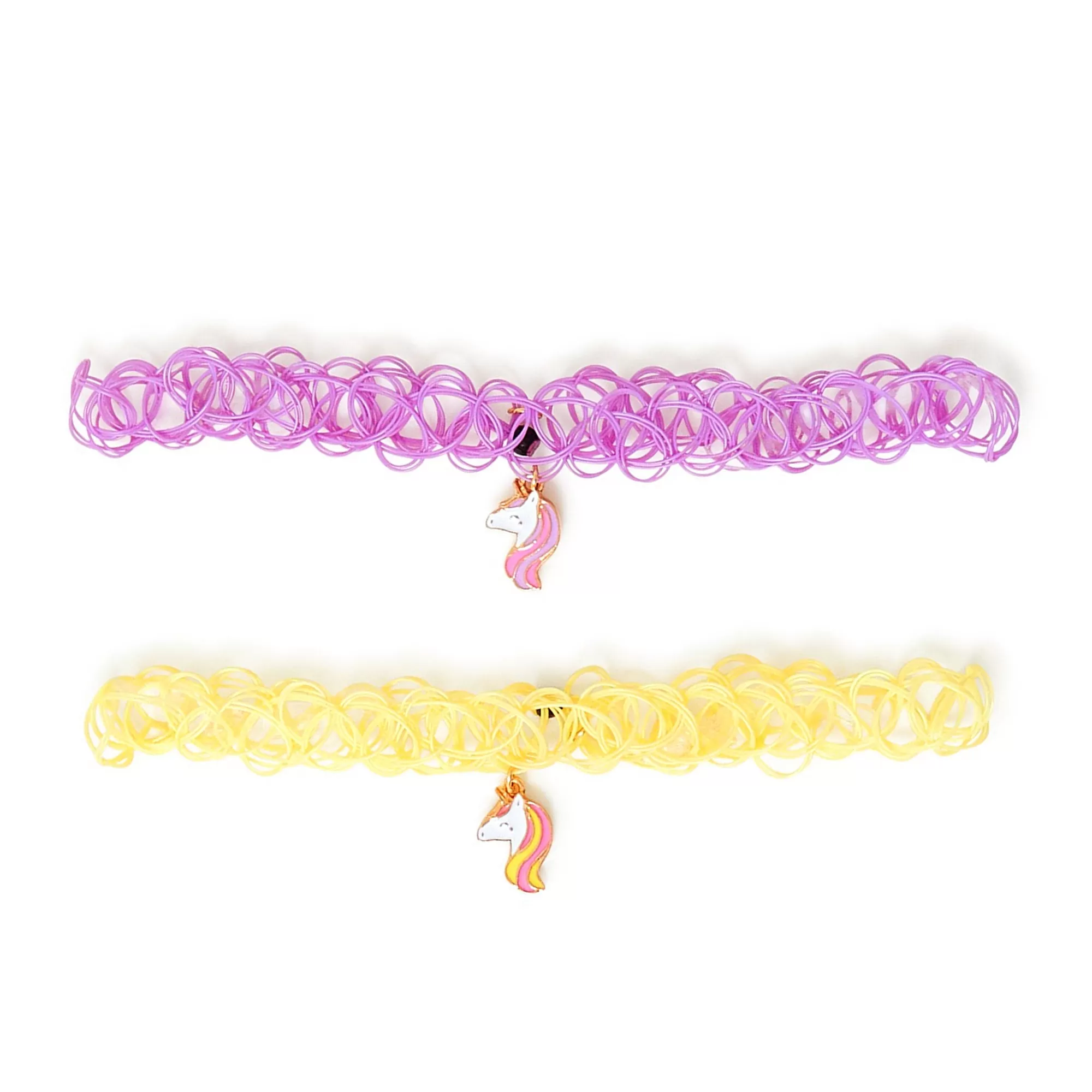 Accessorize London Girl's Unicorn Chokers Set Of Two