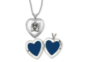 Basset Hound Photo Locket Jewelry Sterling Silver Handmade Dog Photo Locket BH3-T