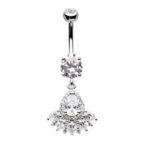 Belly Ring - Crown Jewels