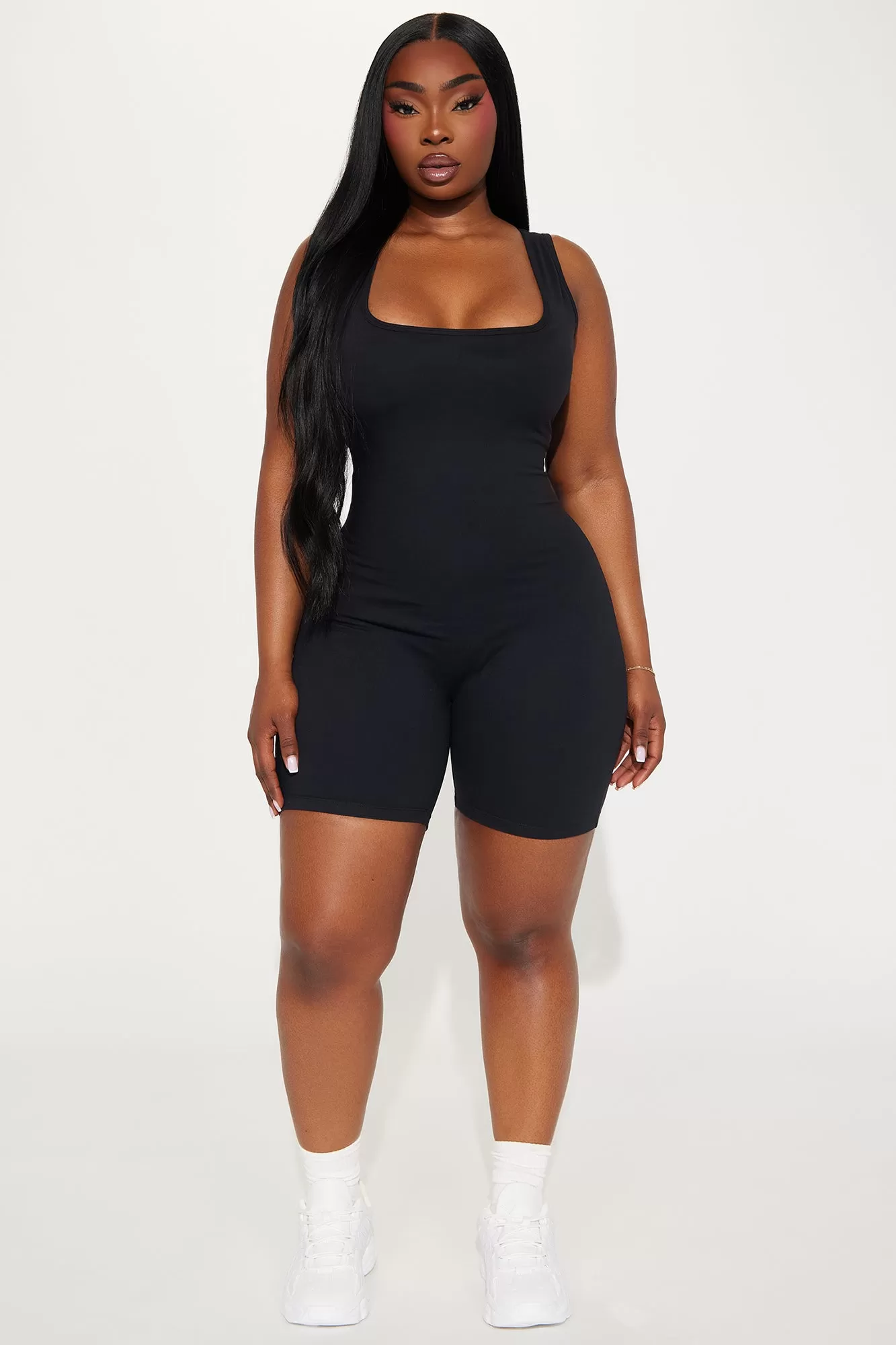 Body Burn Super Soft Active Romper - Black