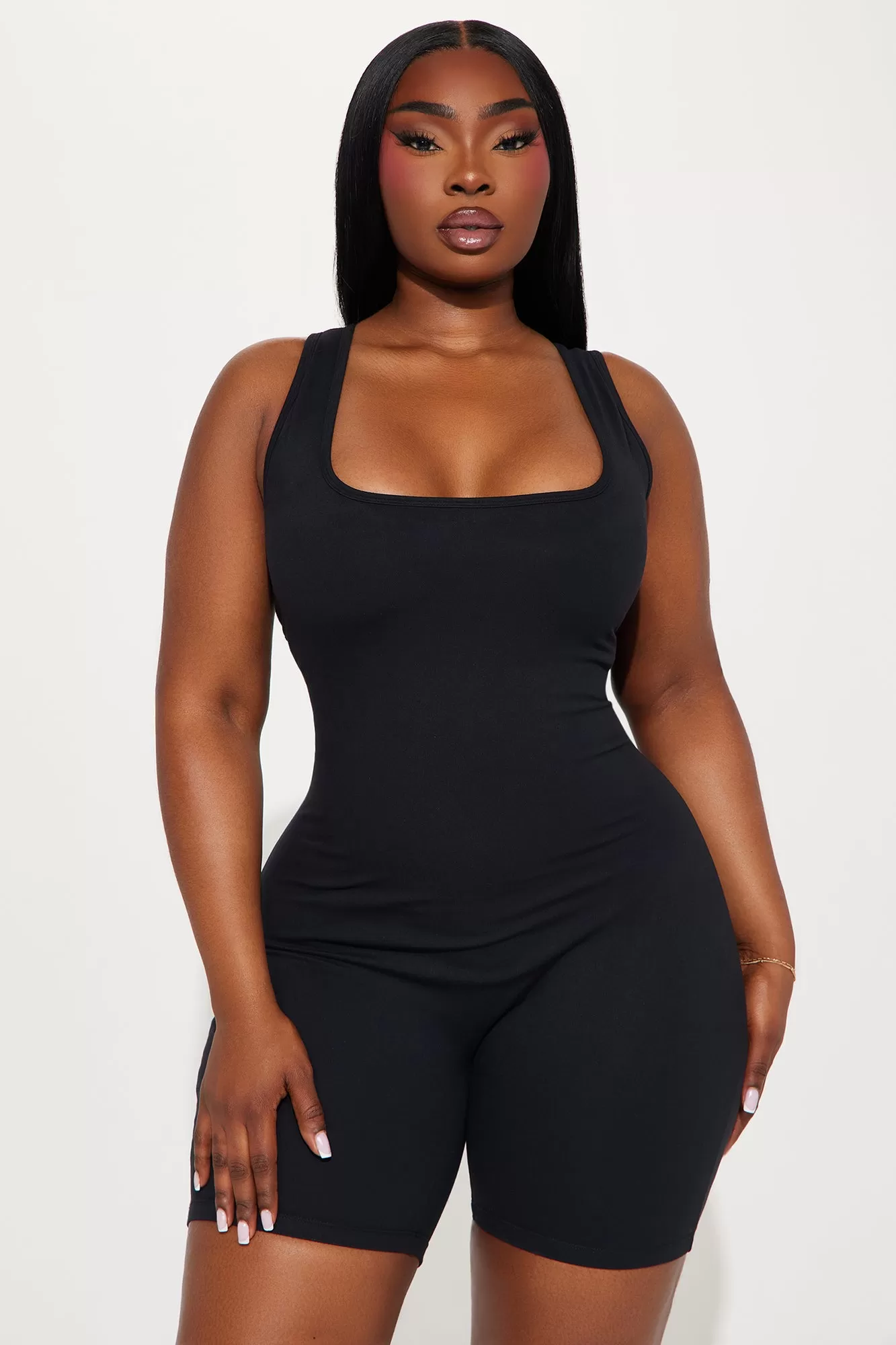 Body Burn Super Soft Active Romper - Black