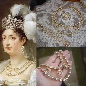 Clear Auora Crystal Parure - Marie-Therese