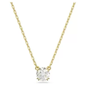 Crystal Charms Classic Necklace Pendant Jewelry Set