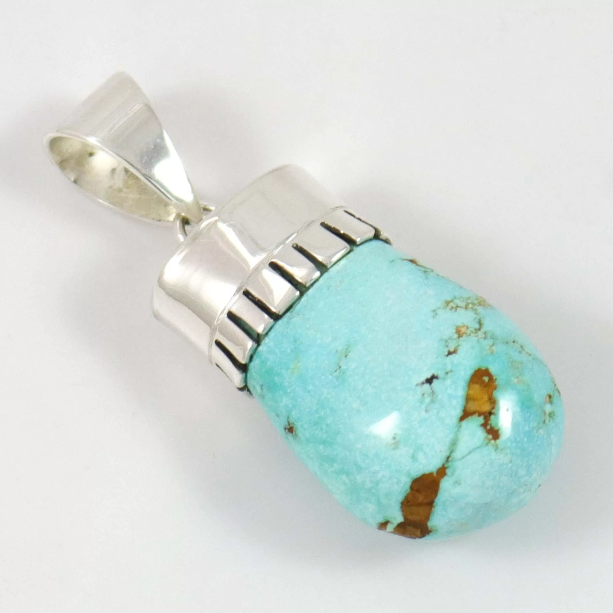 Easter Blue Turquoise Pendant