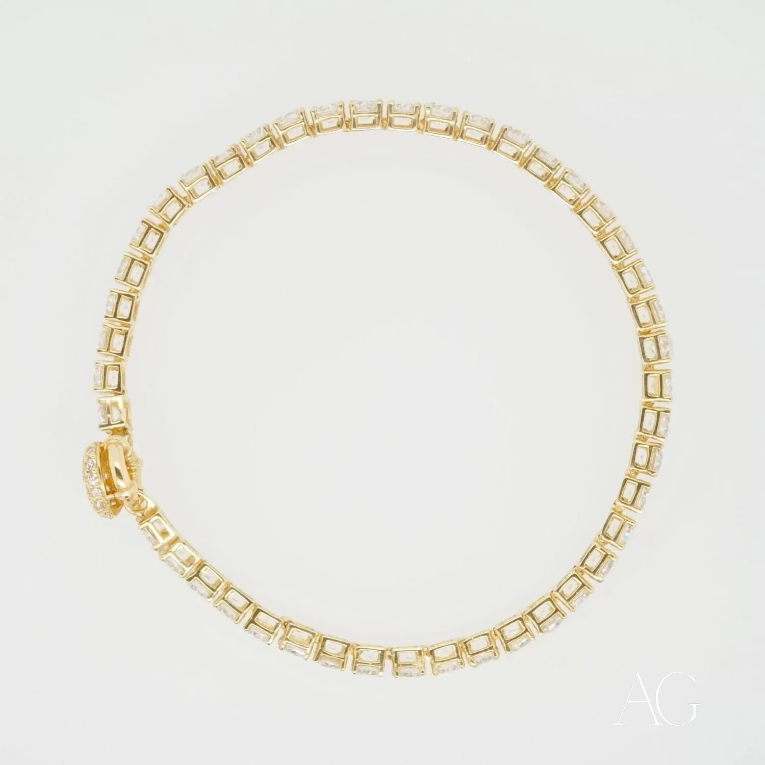 Elegant Zirconia Tennis Bracelet