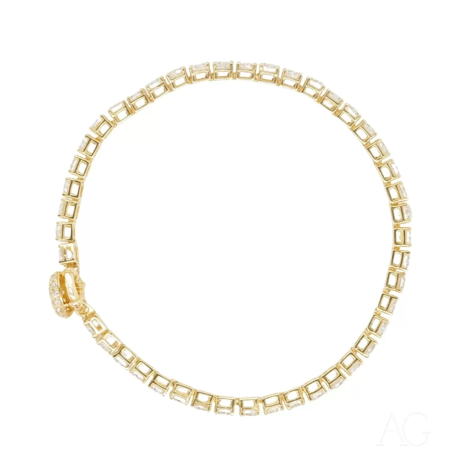 Elegant Zirconia Tennis Bracelet