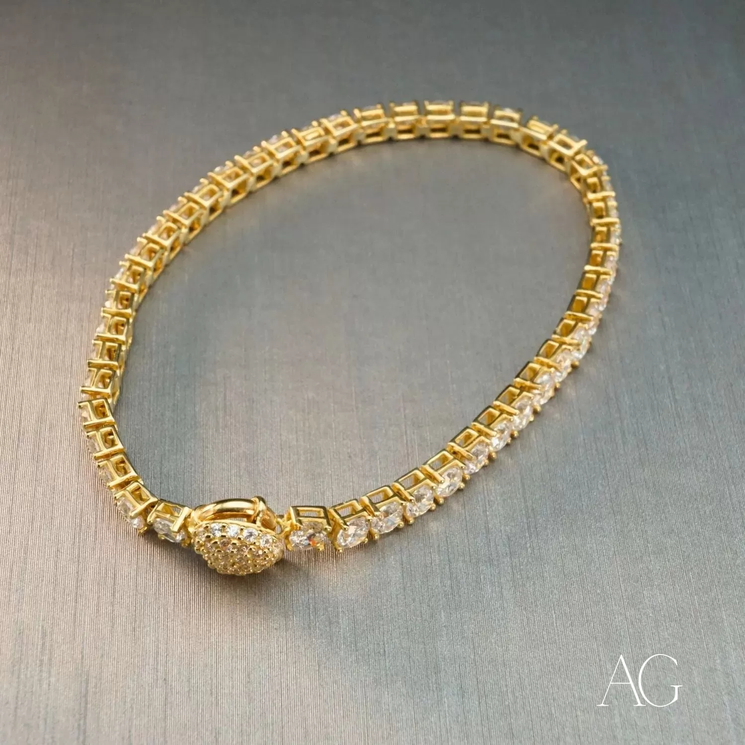 Elegant Zirconia Tennis Bracelet