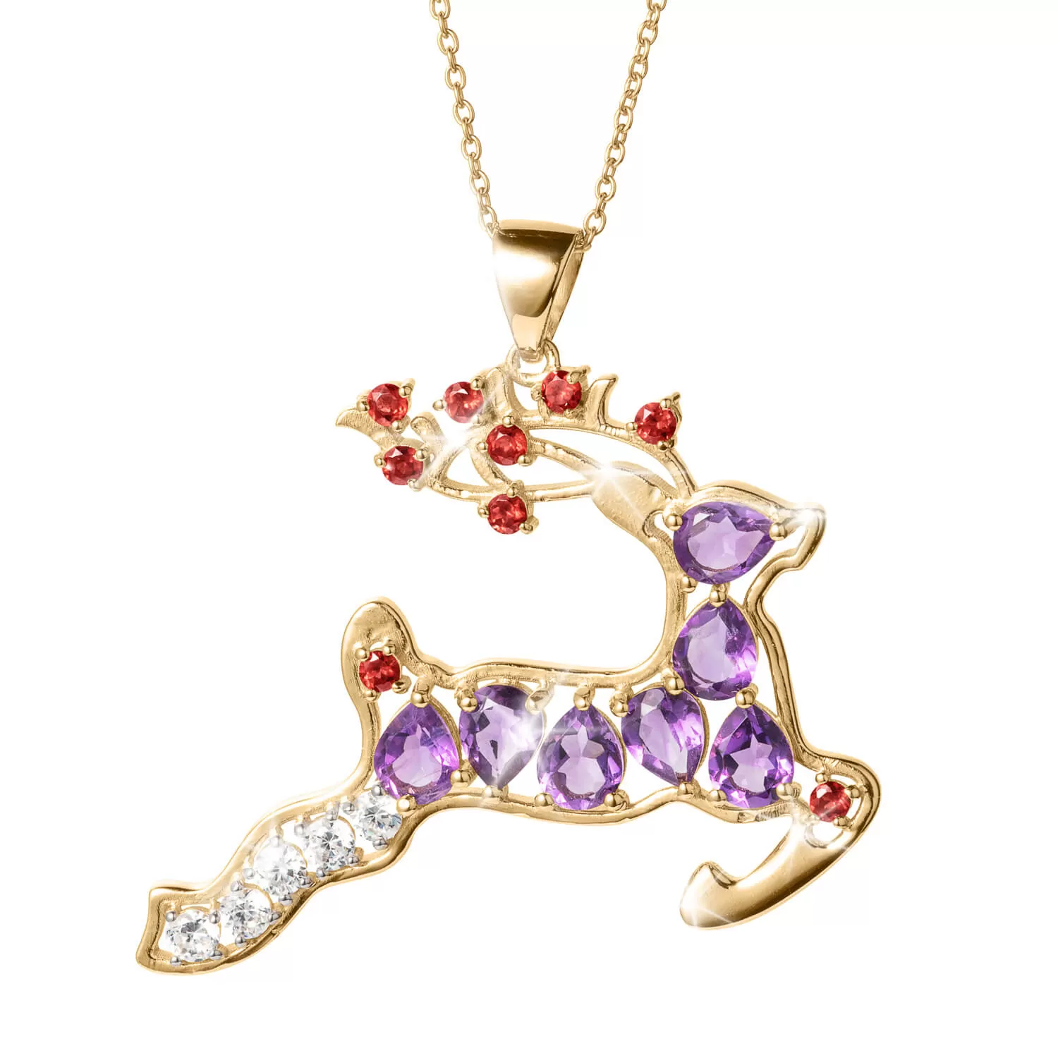 Festive Reindeer Pendant