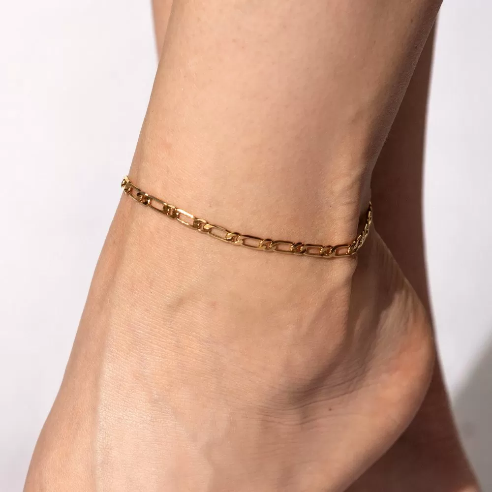 Flat Figaro Anklet