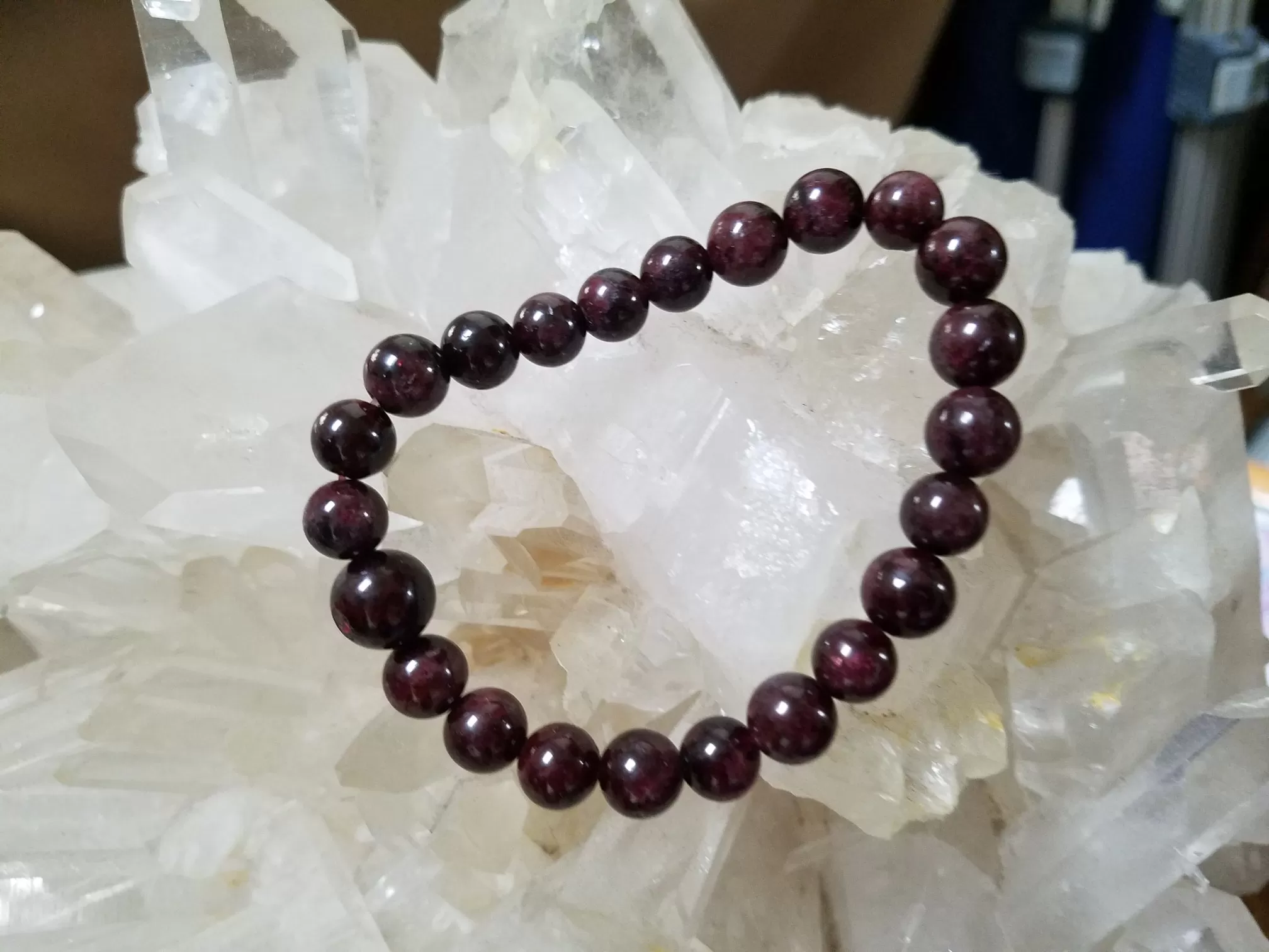 Garnet Power Bracelet