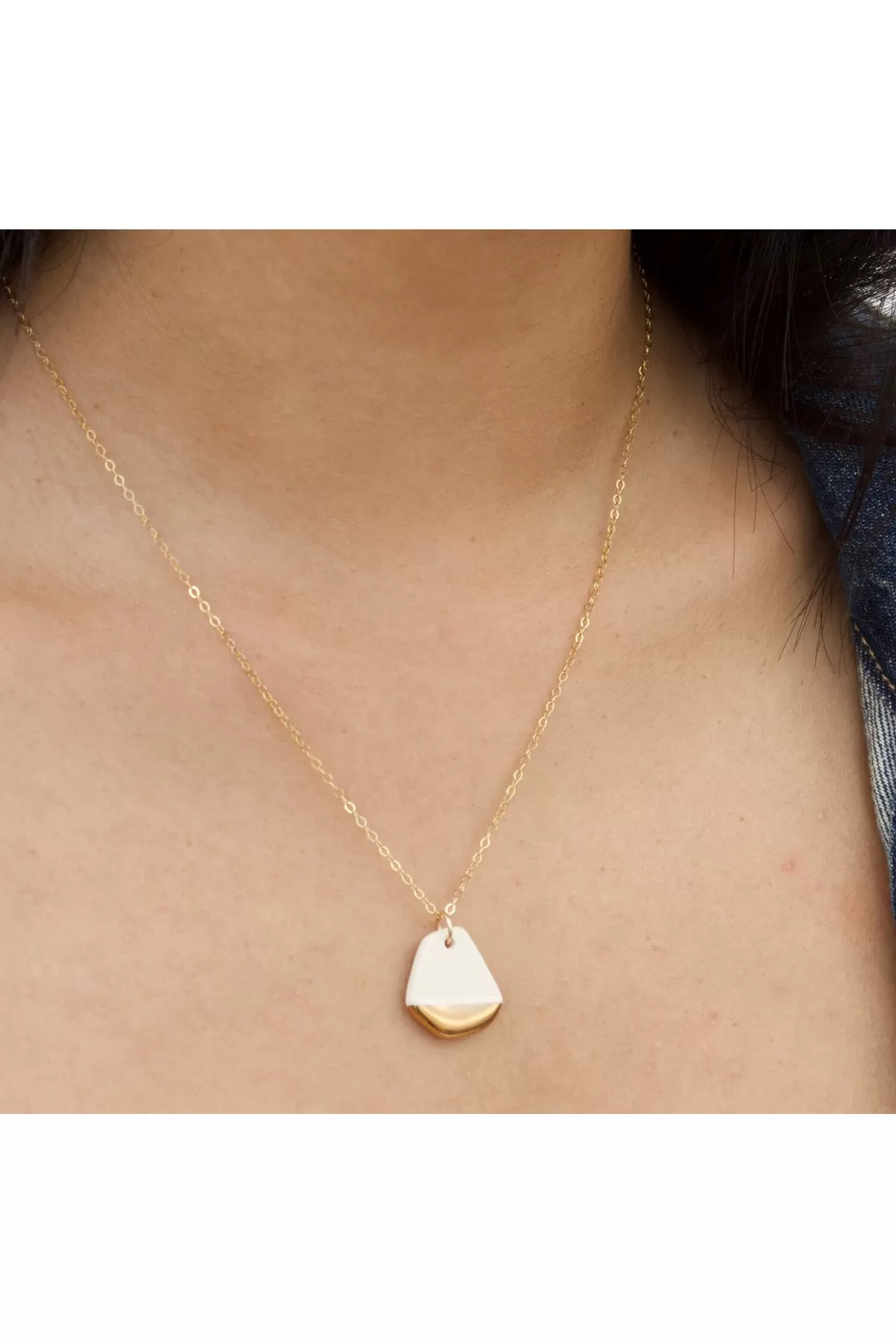 Geo Drop Necklaces