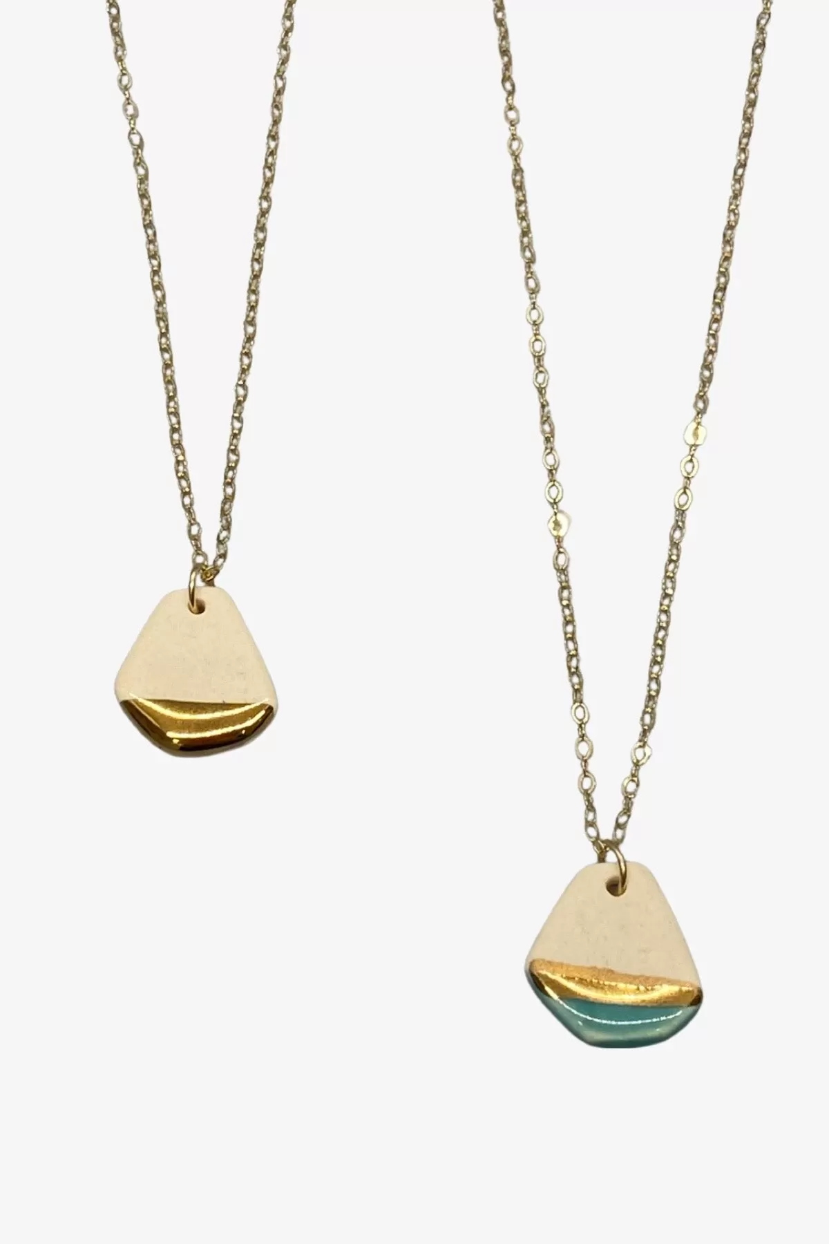 Geo Drop Necklaces