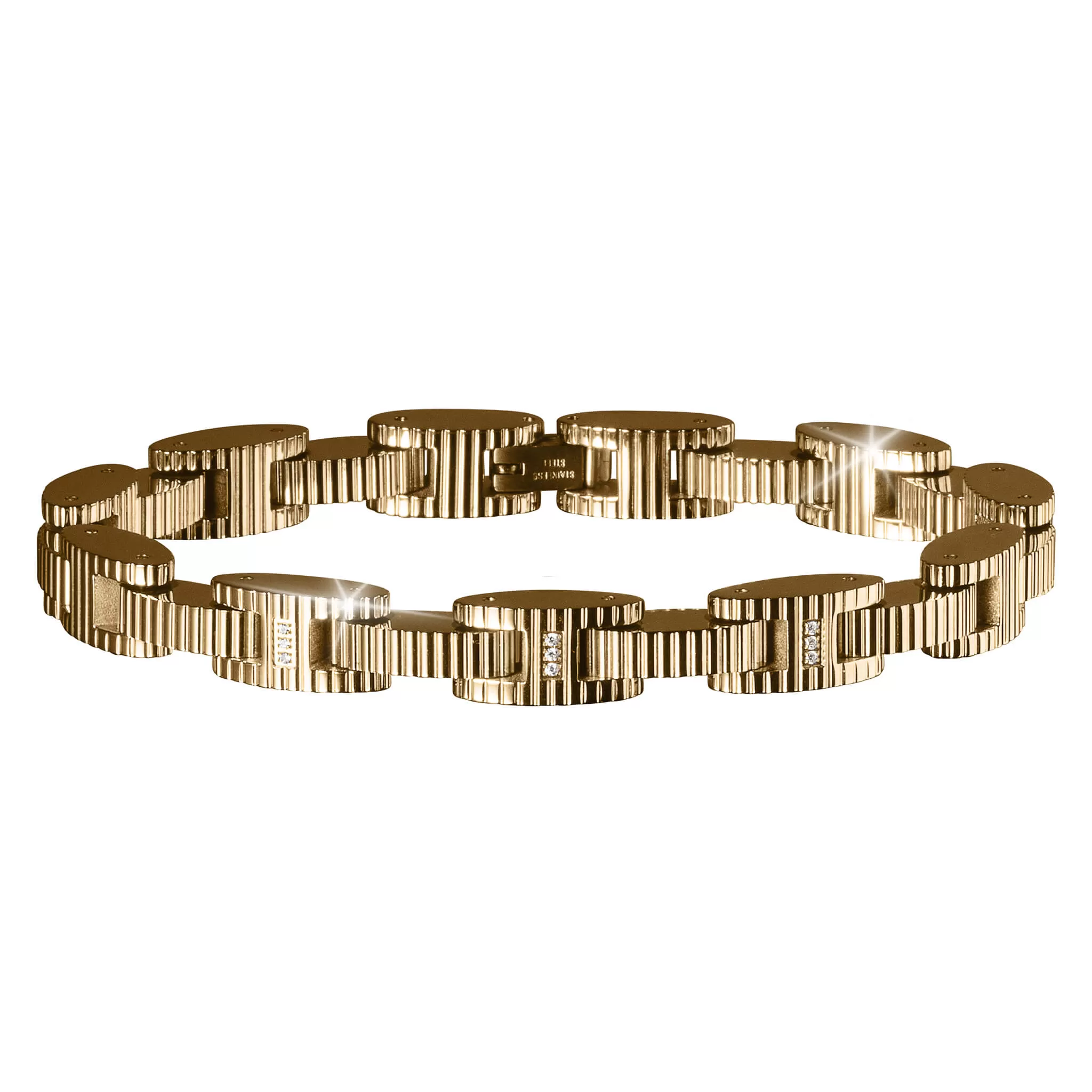 Golden Groove Bracelet