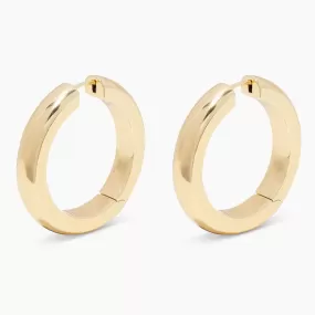 Gorjana Shawn Statement Hoops (gold)