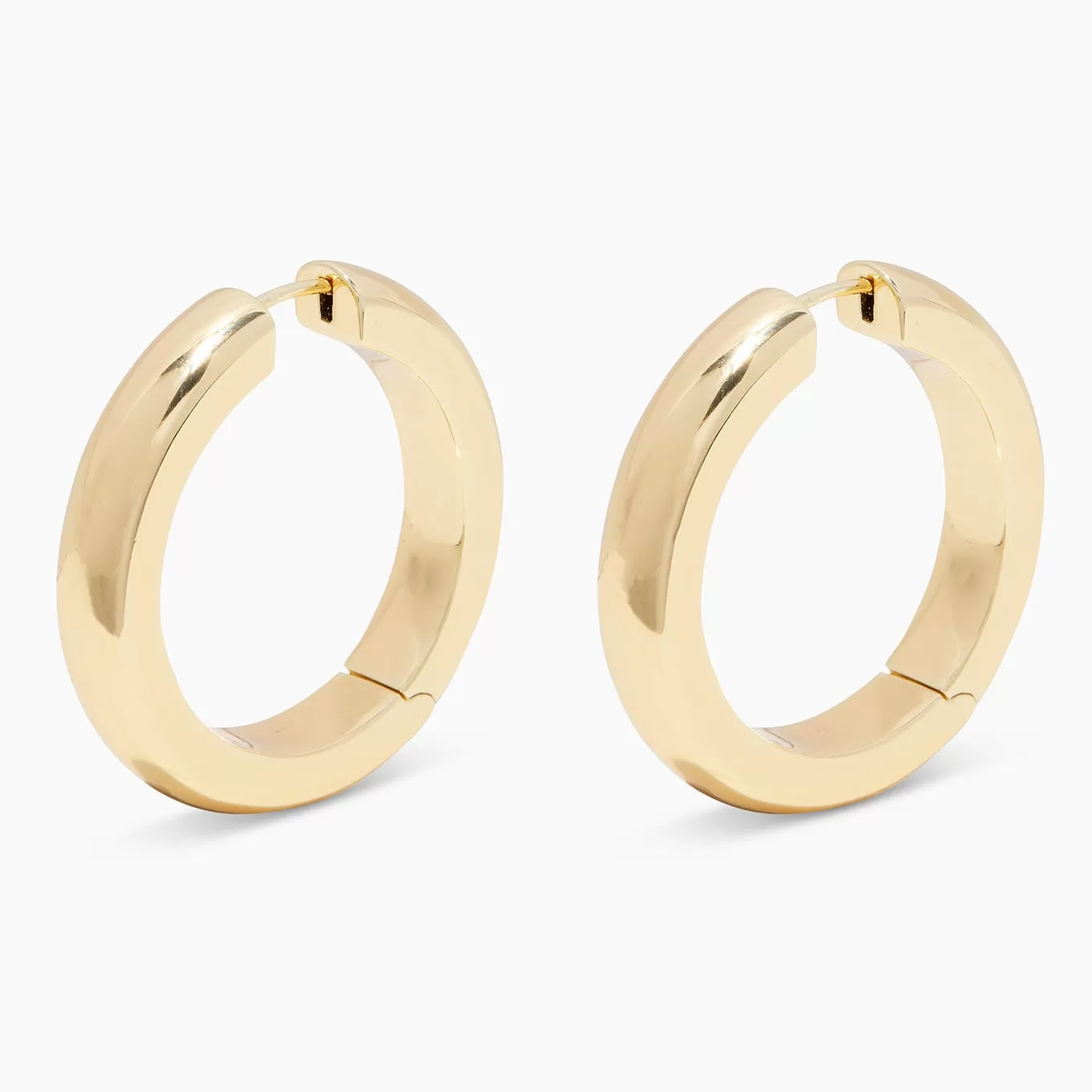 Gorjana Shawn Statement Hoops (gold)