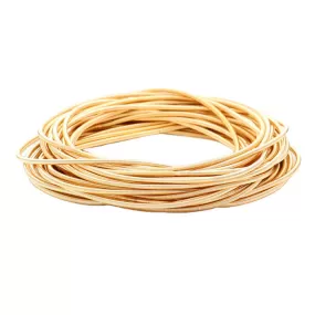 Guitar String Stackable Stretch Bracelets