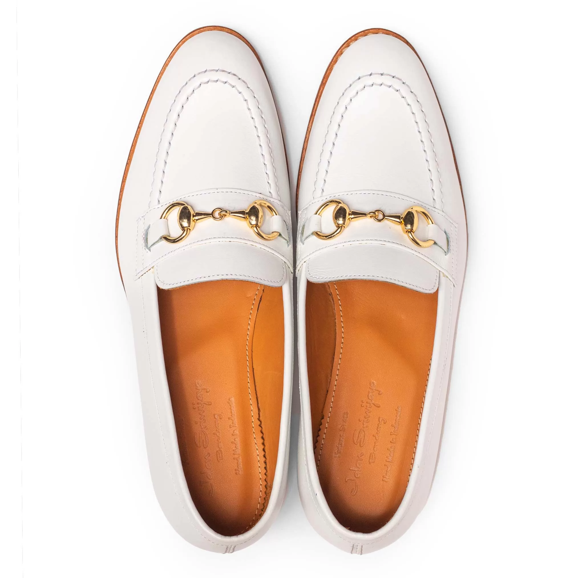 Ladies Bit Loafer / White 98689