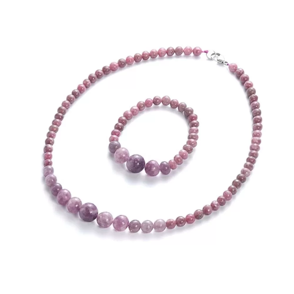 Lepidolite Jewelry Sets