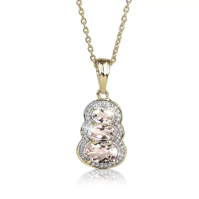 Liberty Morganite Pendant