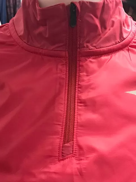 Mizuno women's technical running shirt half zip Active Hybrid Dry Ls Hz Woman J2GC1714 61 rose red