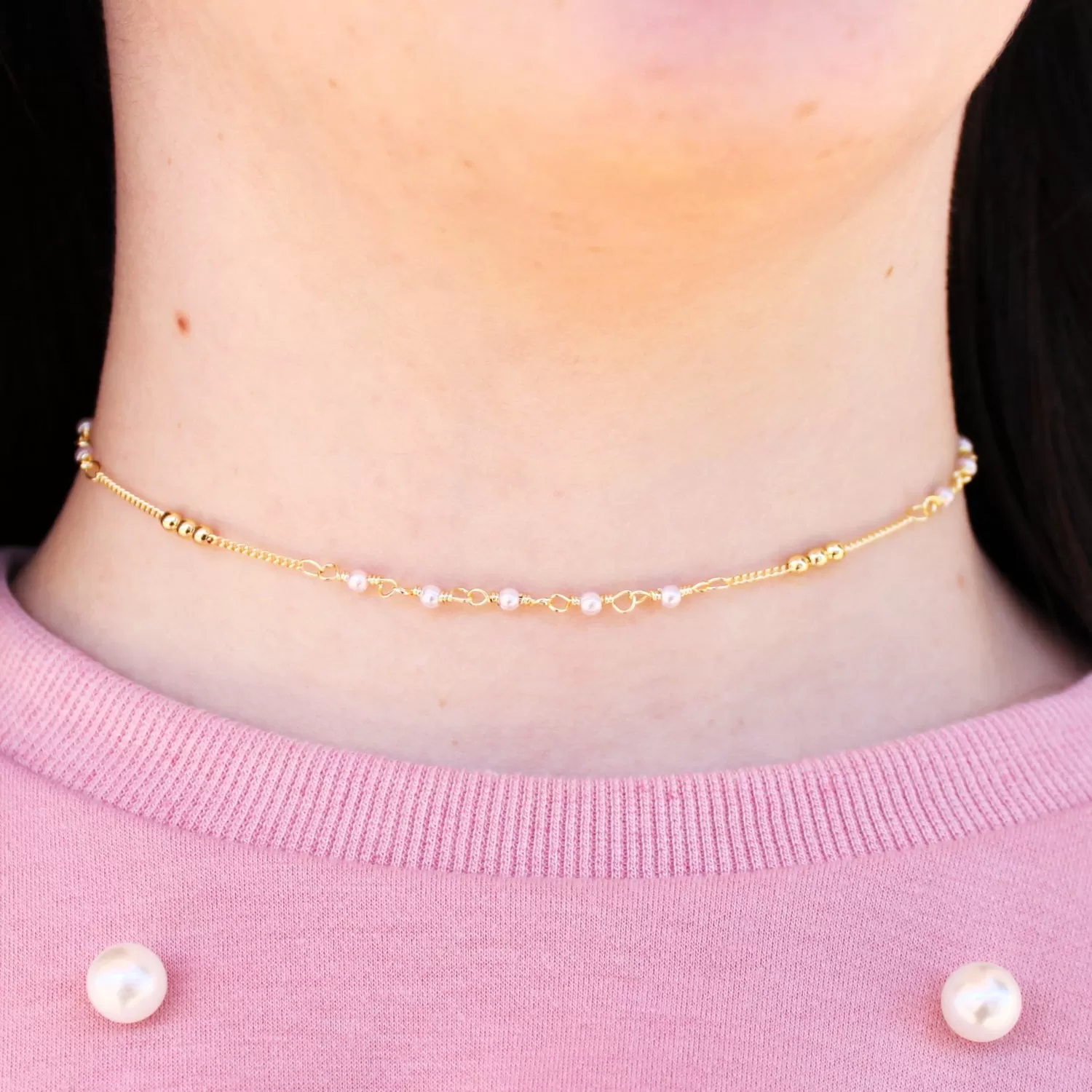 Myra Pearl Choker