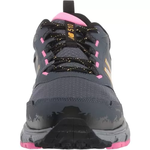 'New Balance' Women's 510 v5 Trail Running - Thunder / Pink