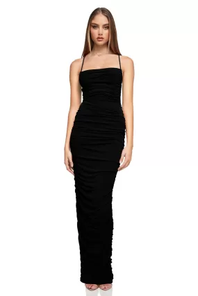 Nookie Flirt Maxi Dress - Black