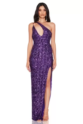 Nookie Revel Gown - Amethyst