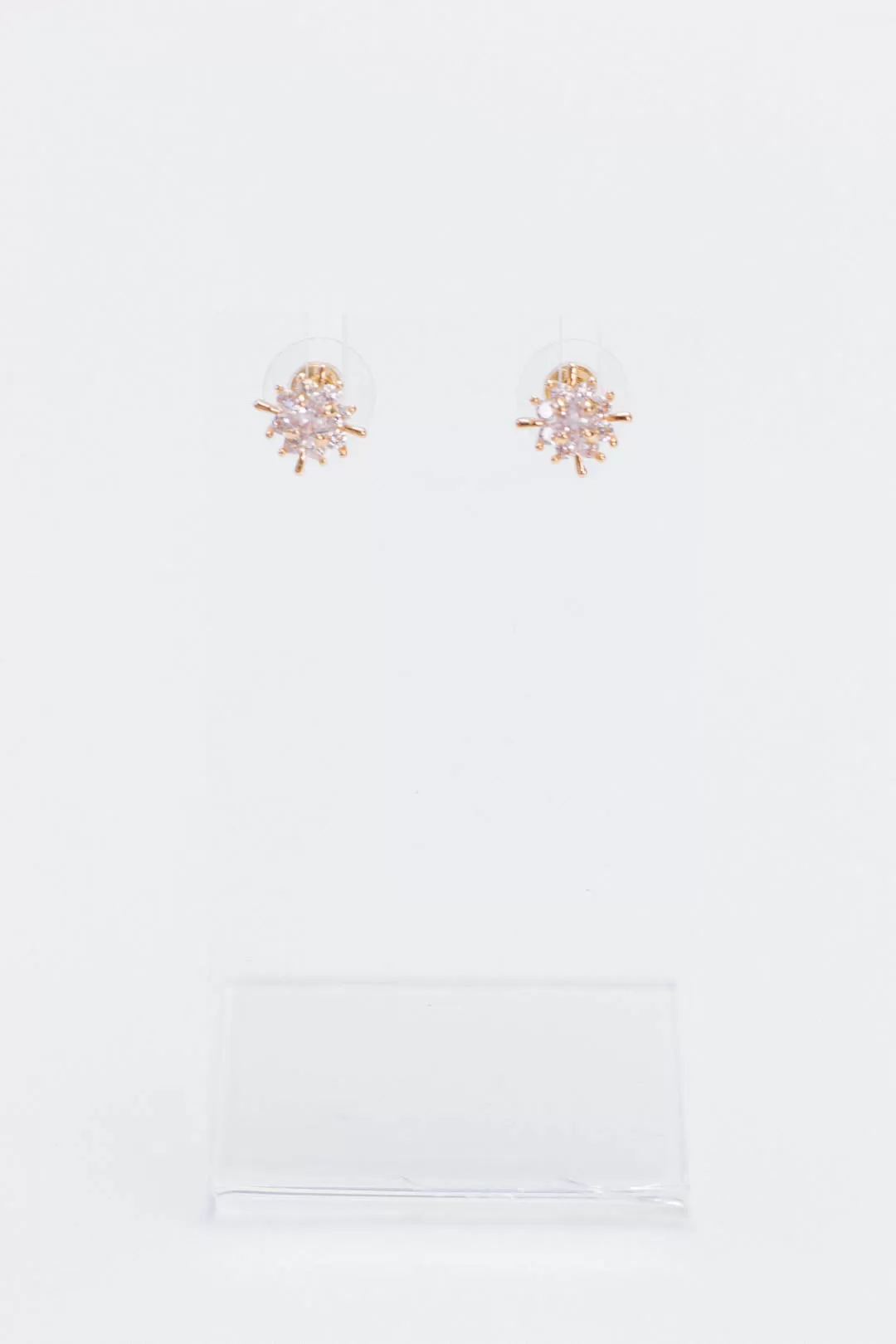 North Star Diamond Earrings, Gold