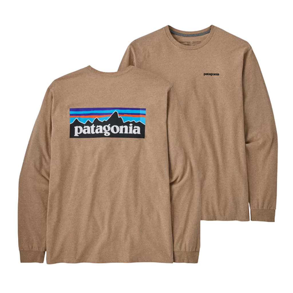 Patagonia Men's Long Sleeve P-6 Logo Responsibili-Tee - Past Season