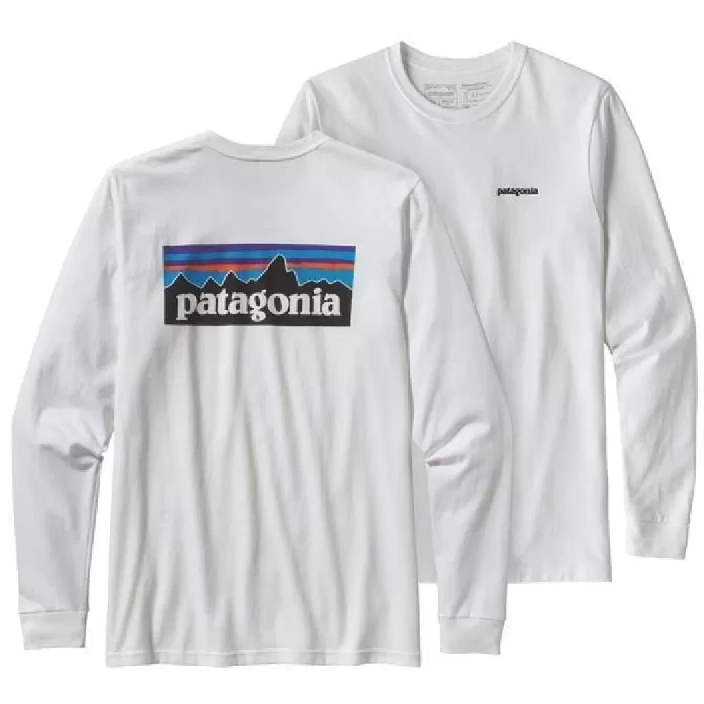 Patagonia Men's Long Sleeve P-6 Logo Responsibili-Tee - Past Season