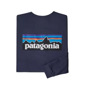 Patagonia Men's Long Sleeve P-6 Logo Responsibili-Tee - Past Season