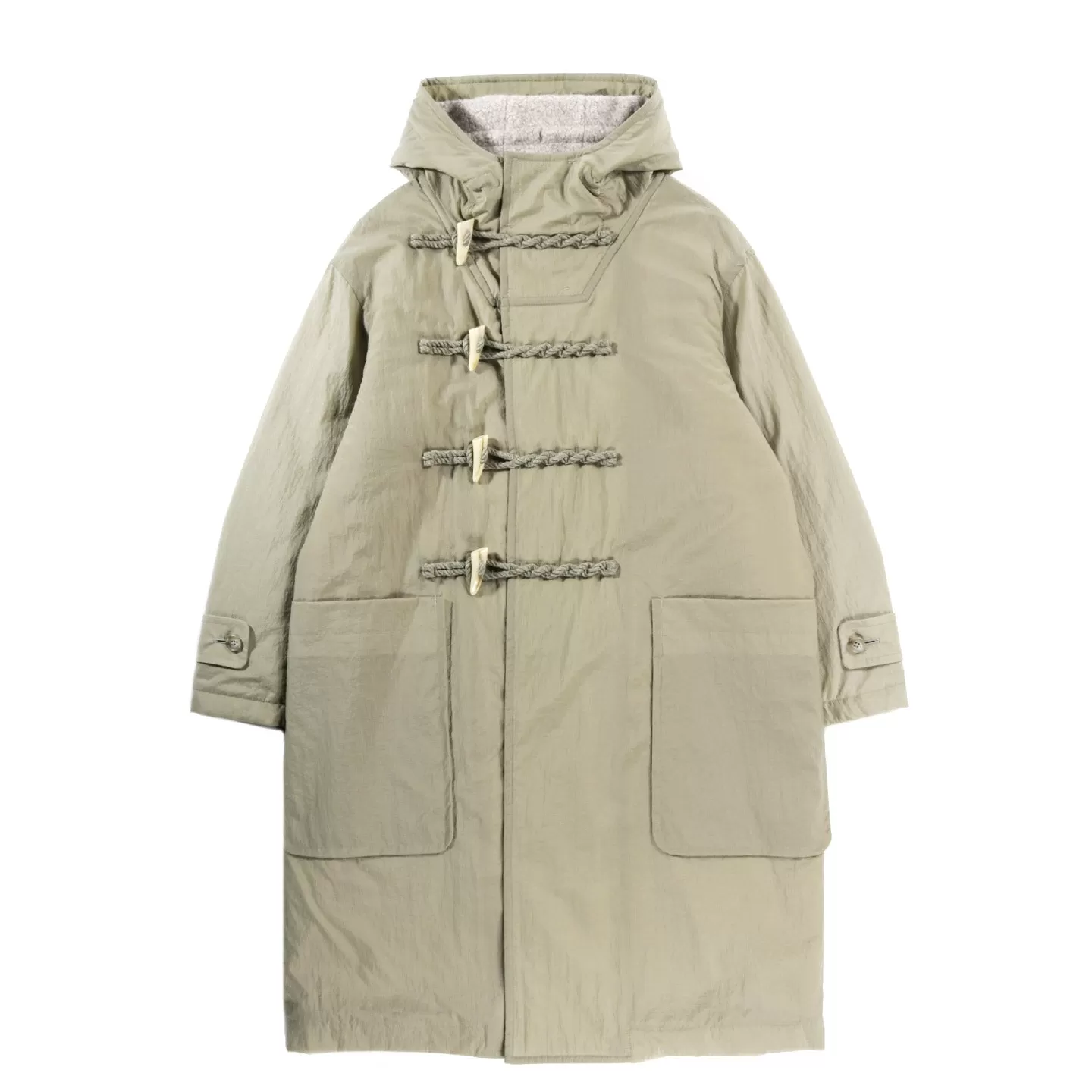 POLYPLOID DUFFLE COAT B LIGHT GREEN