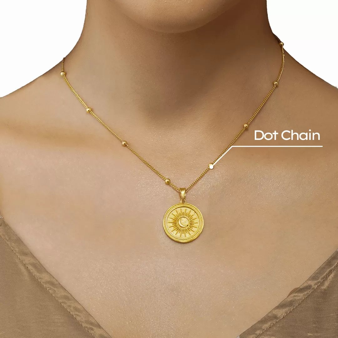 Power of Belief Coin Necklace - Power of Opposites