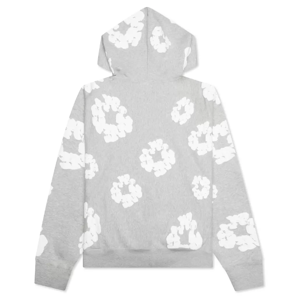 ReadyMade x Denim Tears Cotton Wreath Hoodie - Grey