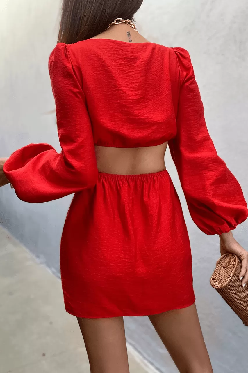 Reggie Dress - Red