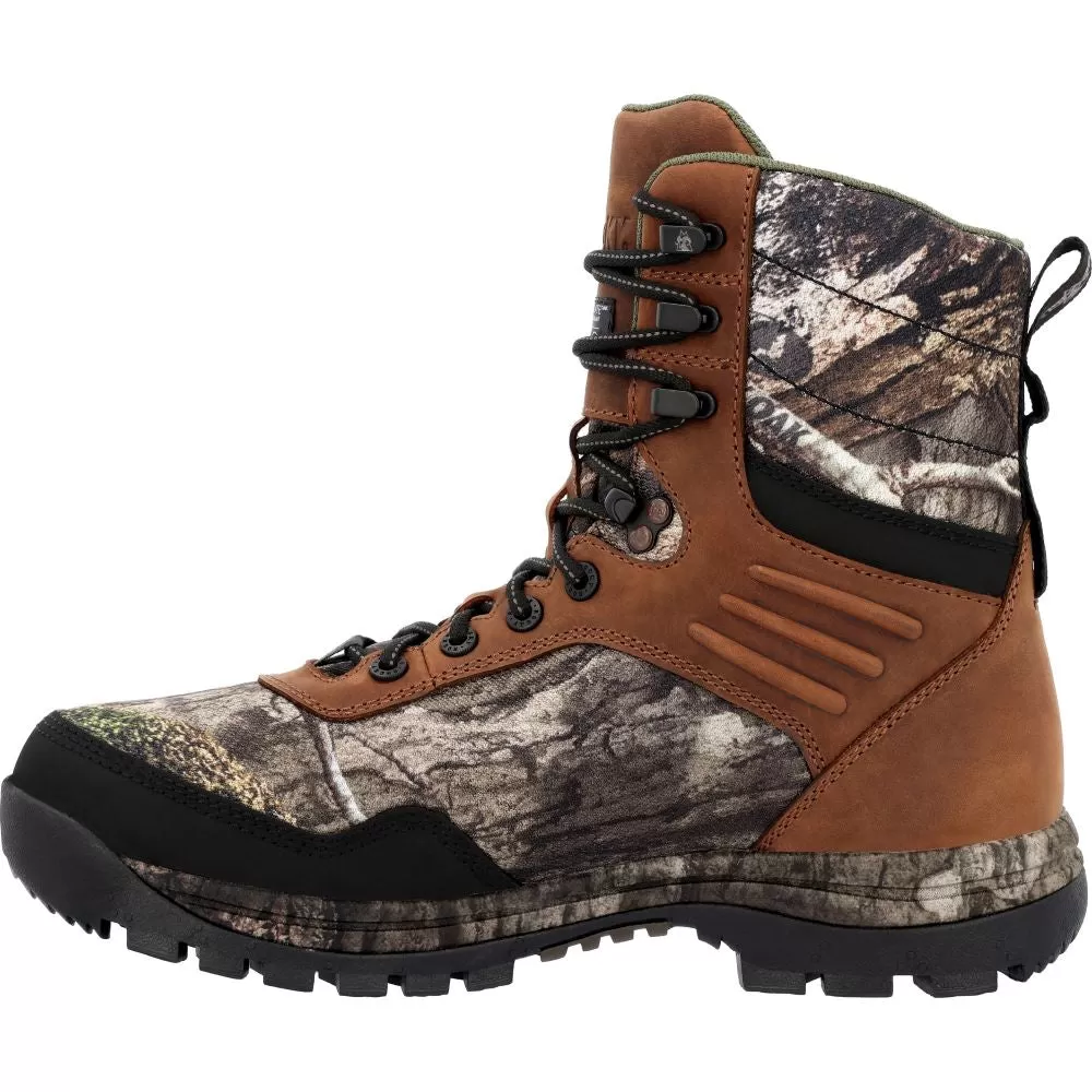 'Rocky' Men's 8" Lynx 800G WP Hunting - Brown / Camo