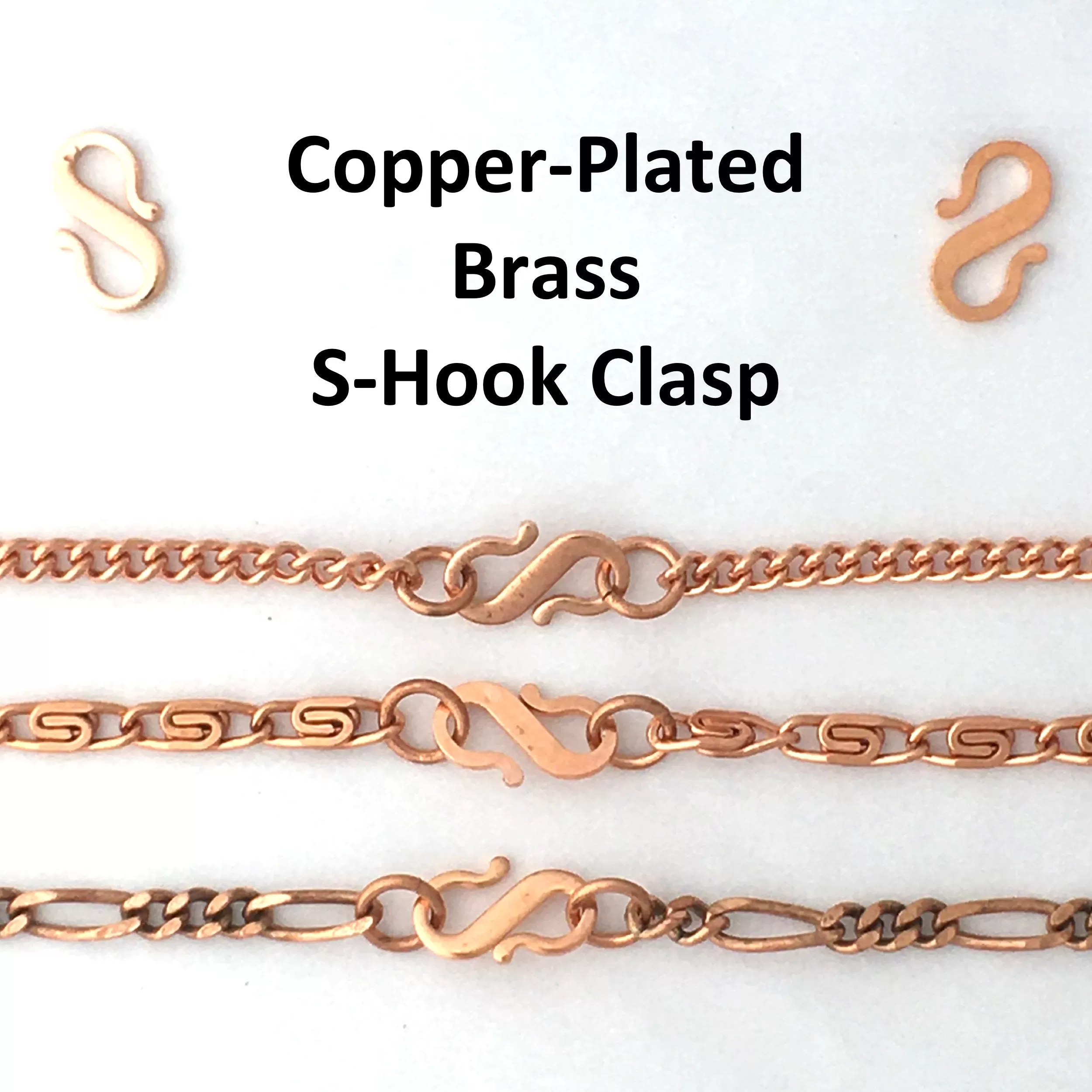 Solid Copper Necklace Chain Fine 3mm Cuban Curb Chain Necklace NC71 Solid Copper Chain Necklace 18