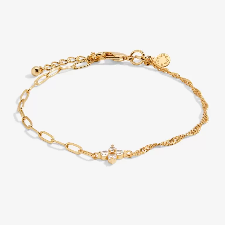 Stacks Of Style Star Bracelet Set in Gold-Tone Plating