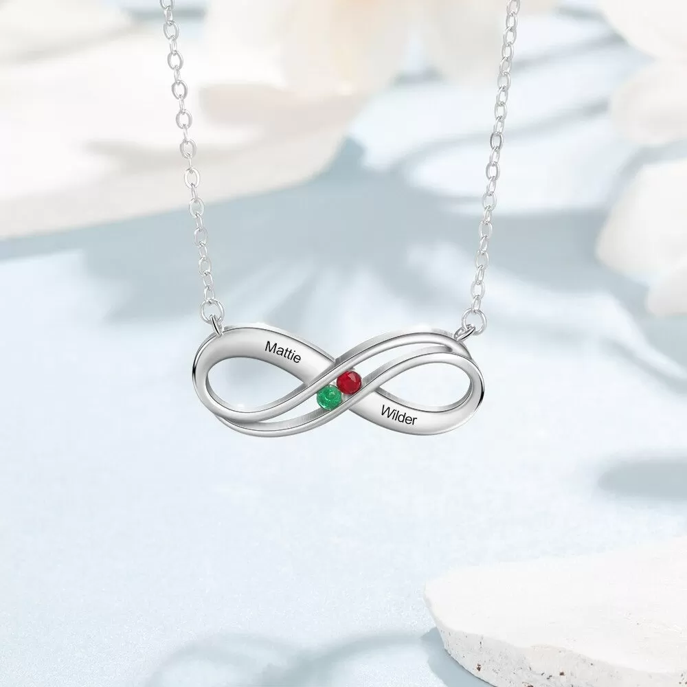 Sterling Silver Infinity Love Pendant