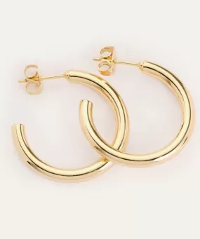 Tessa Tube Hoops - Gold