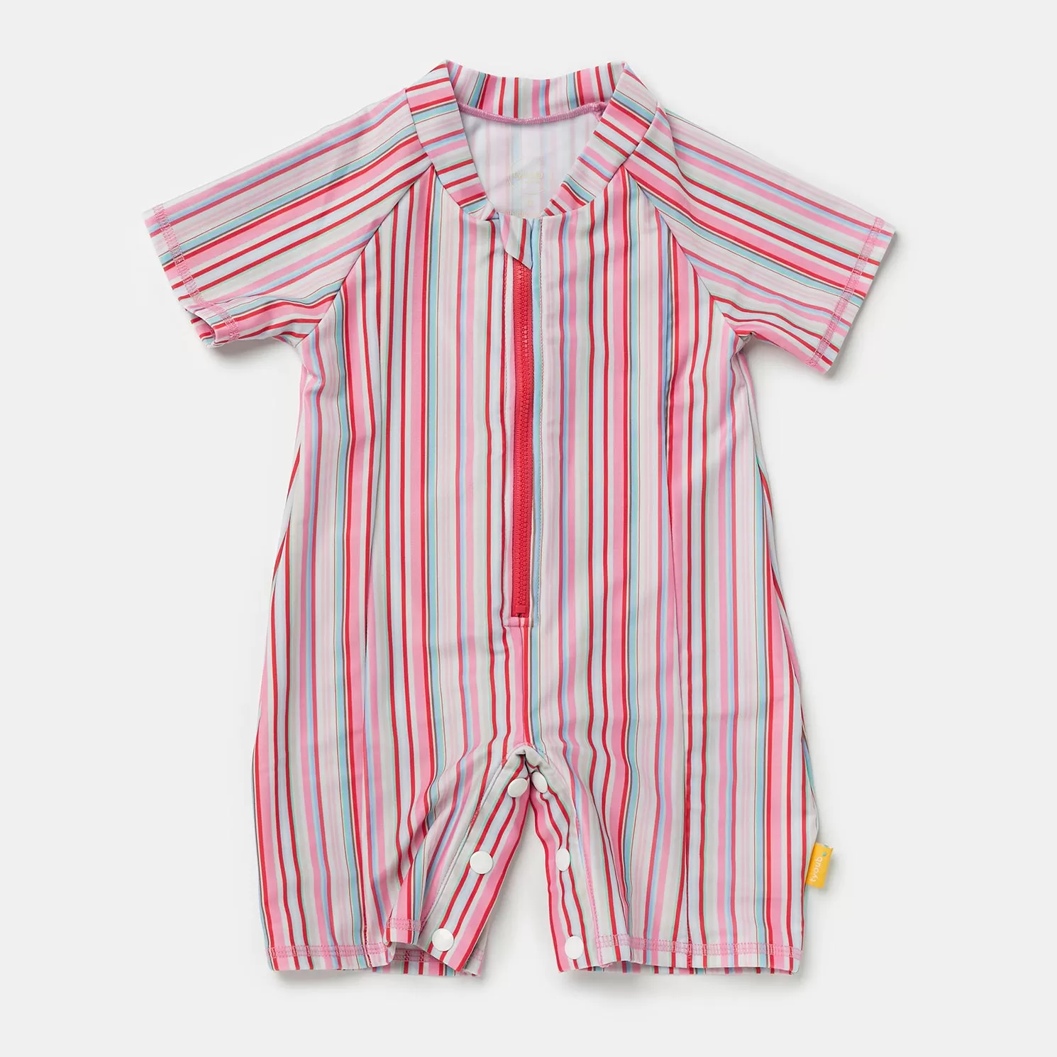 Tyoub Kids Short Sleeve Explorer UPF50  Sunsuit Gelato Stripe